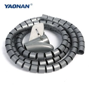 Le flexible en spirale électronique Enroulement de fil de bobinage pour  câble optique de tube - Chine Tube de bobinage, PE enroulement de fils de  manchon de câble en plastique du tube
