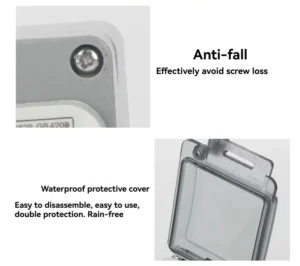 Button Box with Dust Cover