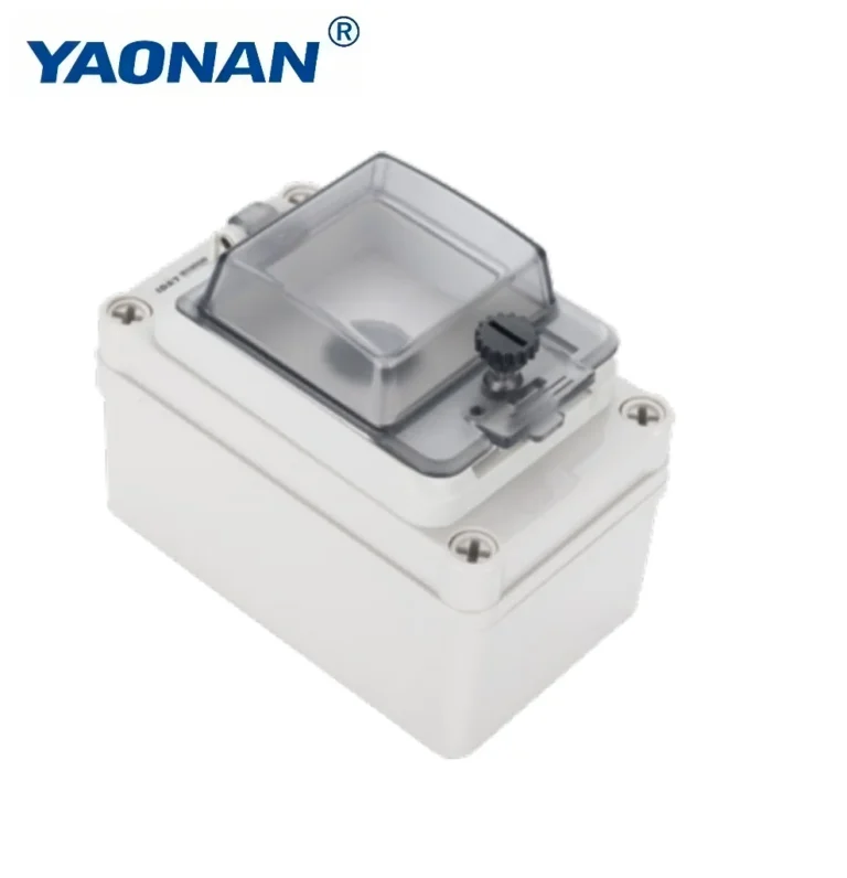 IP67 High-Grade Waterproof Button Switch Box OEM Customizable ABS Plastic Electric Start Stop Control Box with Push Button Panel