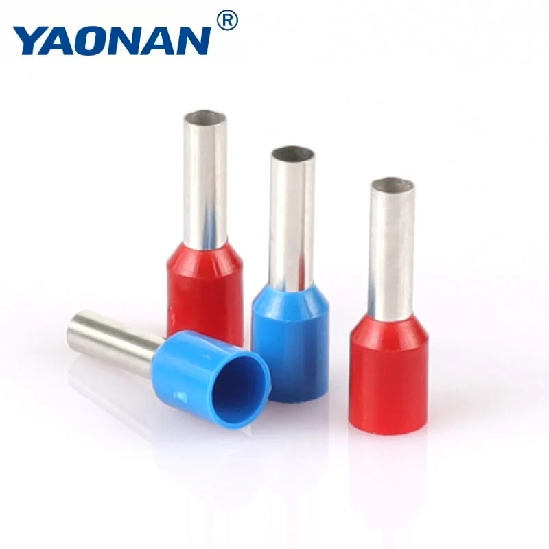 1000PCS High-Durability Insulated Crimp Wire Connector – Pin Type Cord End Terminal Bootlace Ferrule